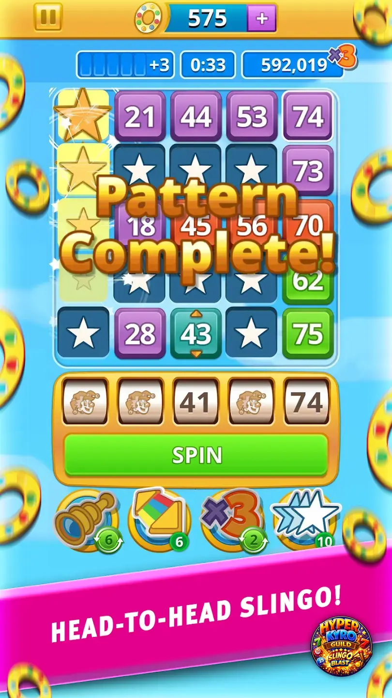 Slingo Blast gameplay screenshot 1