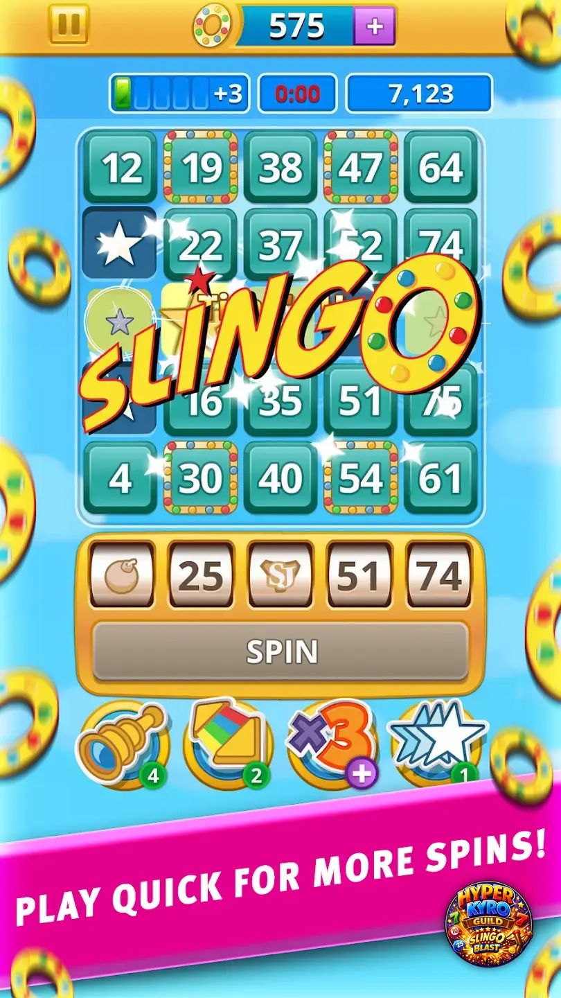 Slingo Blast gameplay screenshot 4